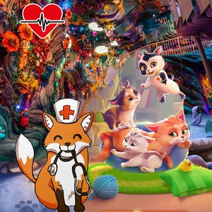 Meow Wolf Tabby Cat Pet Doctor screenshot 3
