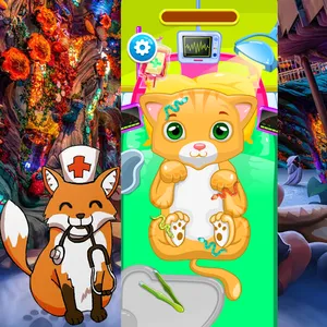 Meow Wolf Tabby Cat Pet Doctor screenshot 9
