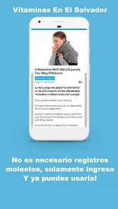 Vitaminas En El Salvador App screenshot 0