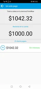 Calculadora MP PointBlue screenshot 1