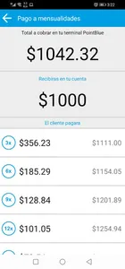 Calculadora MP PointBlue screenshot 2