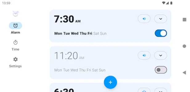 Sleepo: Minimalist alarm clock screenshot 7