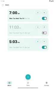Sleepo: Minimalist alarm clock screenshot 8