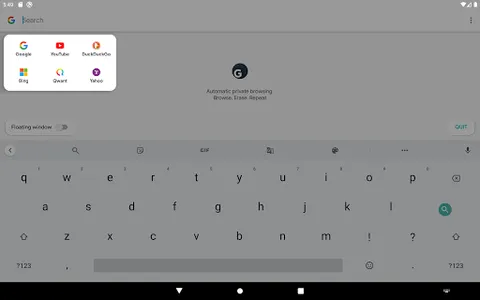 G Web: Focus Internet Browser screenshot 12
