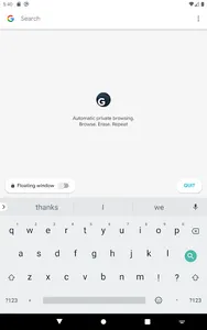 G Web: Focus Internet Browser screenshot 7
