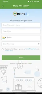 DeliveRx Merchant screenshot 1