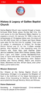 Galilee Baptist Church screenshot 2