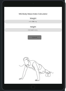MIU BMI CALCULATOR screenshot 2