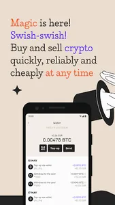 Mercuryo Bitcoin Cryptowallet screenshot 0