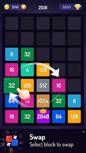 Merge the Number - 2048 Puzzle screenshot 2