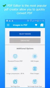 PDF Editor: jpg to pdf creator screenshot 1