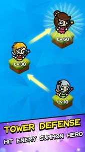 Merge Defense:Hero Fusion screenshot 0