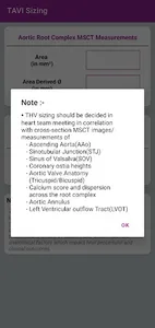 TAVI Sizing screenshot 1