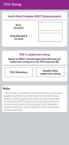 TAVI Sizing screenshot 2