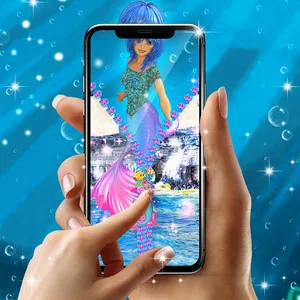 Mermaid lock screen screenshot 6