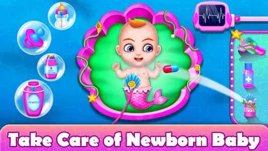 Mermaid Game: Newborn,Pregnant screenshot 10