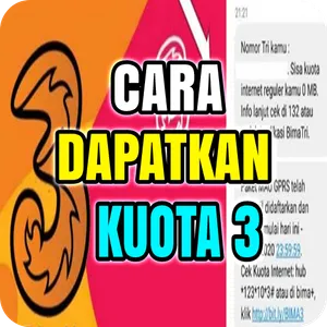 Cara Dapatkan Kuota 3 screenshot 1