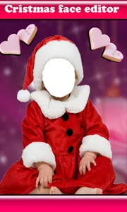 christmas face photo frames screenshot 0