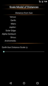 Speed of Light - Distances of  screenshot 1