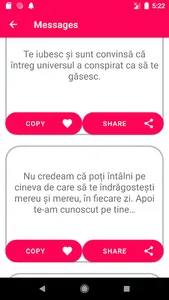 Mesaje de dragoste screenshot 2