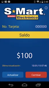 Monedero Electrónico S-Mart screenshot 1