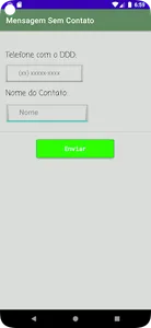 Mensagem sem Contato screenshot 0