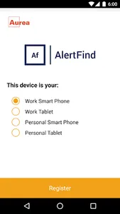 Aurea AlertFind screenshot 1