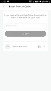 Popup RideShare screenshot 2
