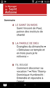 Le Messager de Saint Antoine screenshot 2