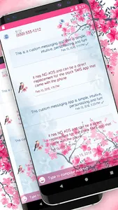 Pink sakura flowers screenshot 3