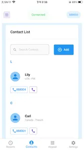 MetaVoip screenshot 1