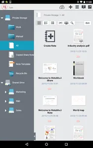 MetaMoJi Note for Business 3 screenshot 5