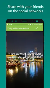 Daily Millionaire Advice screenshot 3