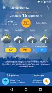 Météo Biarritz screenshot 0