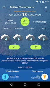 Météo Chamrousse screenshot 0