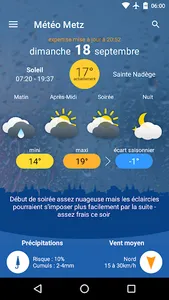 Météo Metz screenshot 0