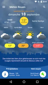 Météo Rouen screenshot 0