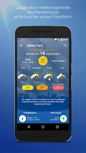 Météo Paris screenshot 0