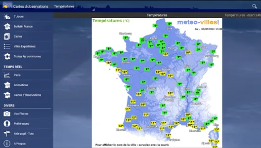 Météo Paris screenshot 14