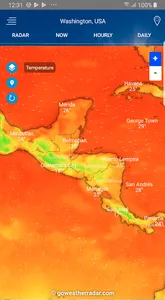 Weather Radar - Windy, rain ra screenshot 1