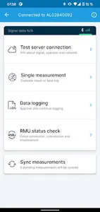 Metricorr Logger screenshot 2
