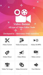 Video Banao - Video Editor screenshot 1