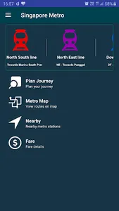 Singapore Metro - MRT & LRT screenshot 0