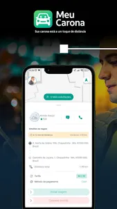 Meu Carona Driver screenshot 2