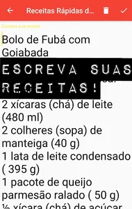 Receitas de Liquidificador screenshot 0