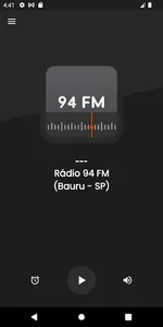 Rádio 94 FM (Bauru) screenshot 0
