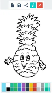 Kawaii Food Coloring Book screenshot 3