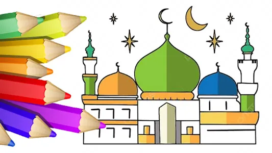 Mewarnai Masjid Islam screenshot 0