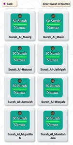 50 Short Surah Of Namaz ~ Mp3 screenshot 2