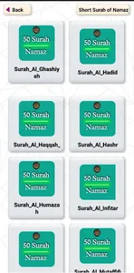 50 Short Surah Of Namaz ~ Mp3 screenshot 4